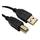 Cable Usb 2.0 A/b 3 Metros Impresora Scanner Multifunción