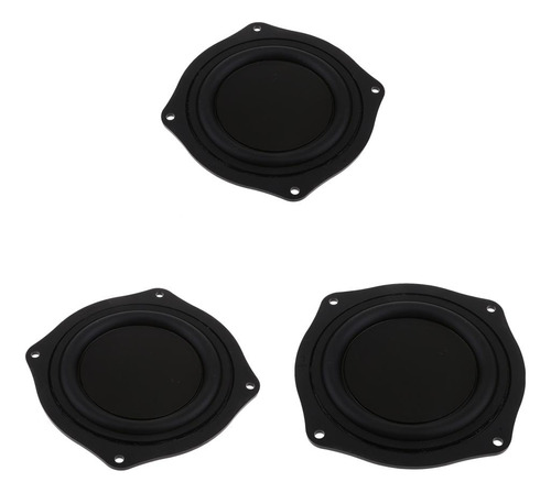 De Subwoofer De De 3 Piezas De 4 Pulgadas, 160 Mm