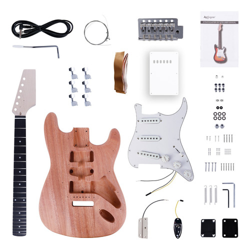 Kit De Guitarra Eléctrica Leo Jaymz Diy St Style