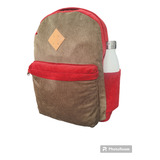 Mochila Standard Corderoy Combinada