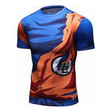 Playera Camisa Goku Dragon Ball Vegeta Anime Cosplay Licra