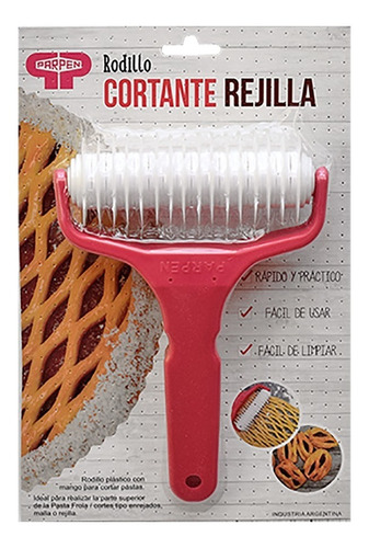 Rodillo Cortante Rejilla / Enrejado / Pasta Frola  Parpen