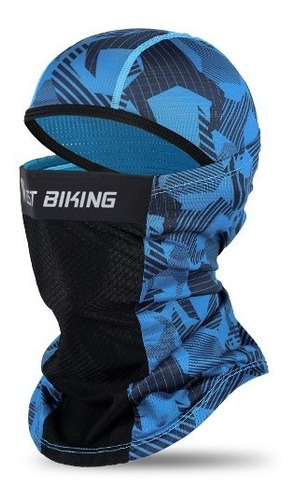 Balaclava Para Ciclismo Respirável Dry Cool Proteção Uv