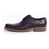 Zapato Oxford Negro Italy Hombre Boating