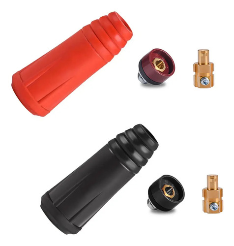 Bornes For Soldadora Inversora Conector Rápido De 200 Amper | MercadoLibre