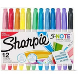 Sharpie S-note Creative Markers, Varios Colores, Punta 12 1