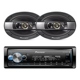 Som Pioneer Mvh-x7000br + 2 Alto Falantes 69 300w Rms Total