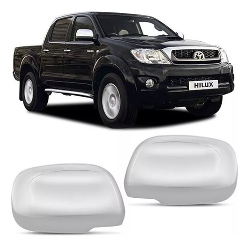 Cachas Cubre Espejo Cromada Toyota Hilux 2005 A 2015