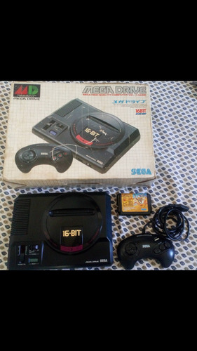 Mega Drive Japonês Na Caixa Original Com Um Cartucho 