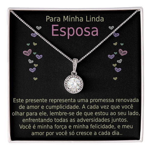 Colar Feminino De Prata 925 - Presente Esposa Personalizado 