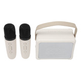 Mini Máquina De Karaoke Portátil Hifi Dynamic Light Speaker