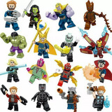 16 Unidades De Superhéroes Para Lego Avengers Infinity War