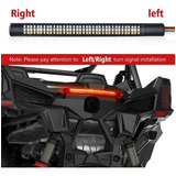 Luz Led Flexible Mictuning Triple Señal De Giro Motocicleta