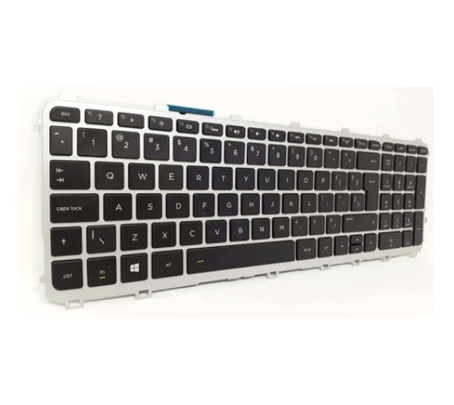 Teclado Hp Envy 15-j000 Español Negro Frame Plata 760743-161