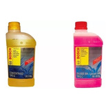 Liquido Refrigerante Bosch Organico Amarillo Rojo 1 Litro