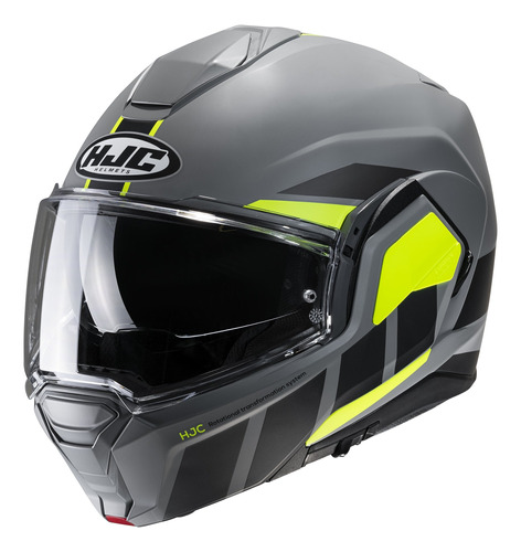 Casco Rebatible Hjc Helmets I100 180º Beis Moto Delta