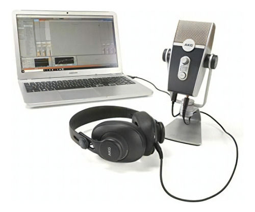 Akg Pro Audio Podcaster Essentials Kit Para Streamers