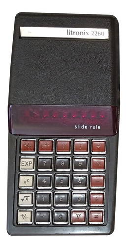 Calculadora Litronix 2260 Números Iluminados.