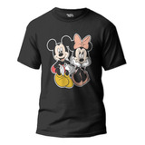 Polera - Minnie Y Mickey - Caricaturas Moda Juvenil