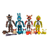Five Nights At Freddy's Set Figuras Coleccion Desarmable 