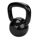 Kettlebell Emborrachado Treinamento Funcional - 4 Kg Cor Preto