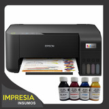 Multifuncion Epson  Ecotank L3210 + 4 Tintas De Sublimación 