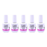 Kit Top Coat Lirió Kit 5 Unidades Durabilidade Unhas De Gel