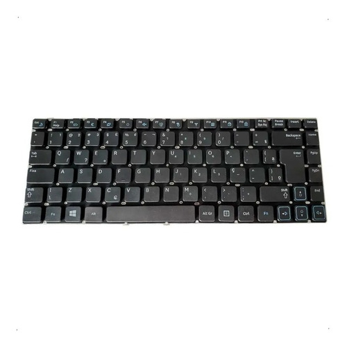 Teclado Para Samsung Np-rv411 Rv415 Rv419 Rv420 Rc410 Com Ç