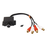 Ajuste 1pc Amplificador De Coche Bajo Telemando Nivel Rca