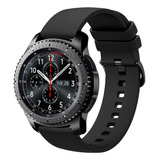 Correa De Reloj De Silicona Para Samsung Gear S3 Frontier *