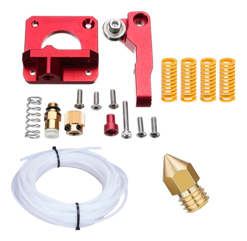 Kit Mejora Ender-3 Extrusor + Teflon + Resortes + Nozzle 3d