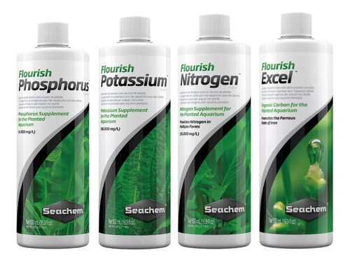 Flourish Kit Exel Y Npk Suplemento Para Plantas 500ml