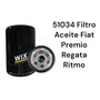 51034 Filtro Aceite Wix Fiat Premio Regata Ritmo Fiat Premio