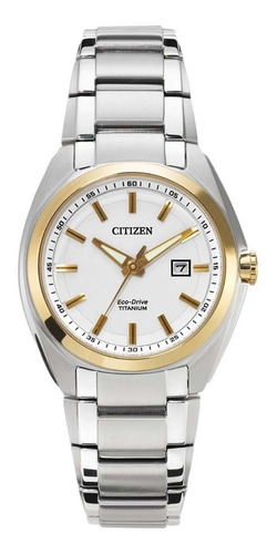 Reloj Dama Citizen Ew2214-52a Super Titanio Agente Oficial M