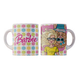 Taza Ceramica Personalizada Barbie Nro77