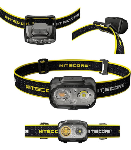 Linterna Frontal Cabeza Nitecore Ut27 Trail Running Camping