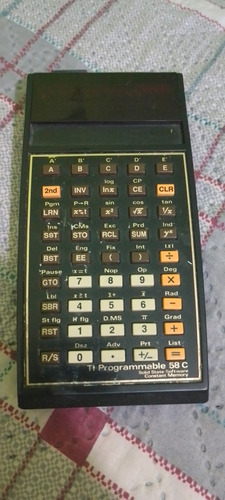 Calculadora Científica Texas Instruments Ti 58 C (leia)