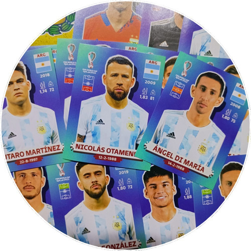 Argentina - Lamina Original Álbum Mundial Qatar 2022