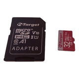 Tarjeta De Memoria 32 Gb Target Alta Velocidad C10