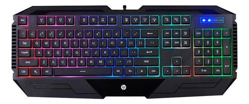 Teclado Gamer Hp K110 Retroiluminado 