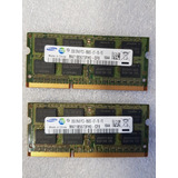 Memória Ddr3 4gb (2 Pentes De 2gb Cada) Iguais Samsung 8500s