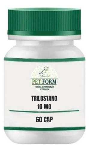 Trilostano 10 Mg - 60 Capsulas - Uso Veterinario