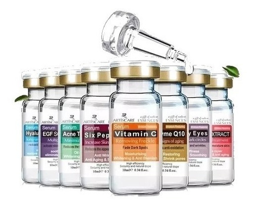 Set 8 Serum Artiscare 10 Ml C/u Para Dermapen