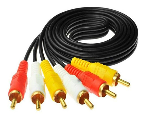 Cable Rca Macho A Macho Audio Y Video 15 Metros Xcase