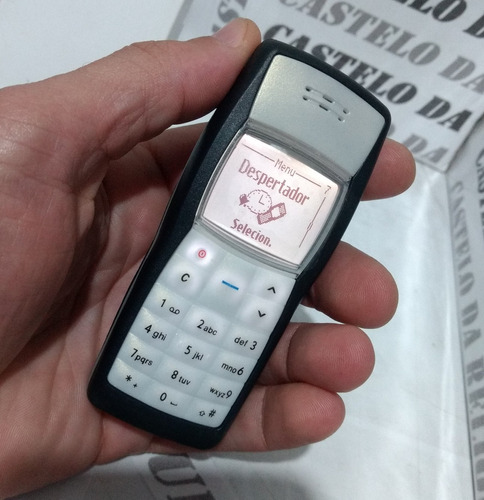 Celular Nokia 1100 Black Simples Prático Antigo De Chip