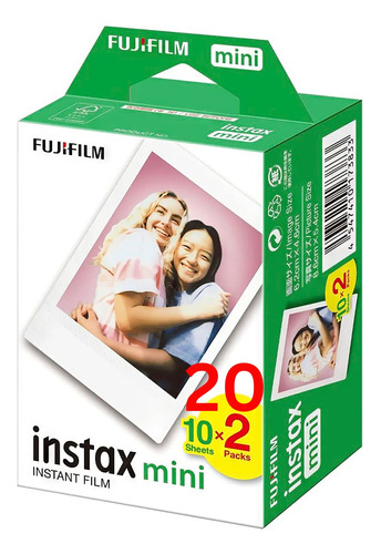 Filme Instax Mini 8 9 11 10 12 Pack Com 20 Fotos Original