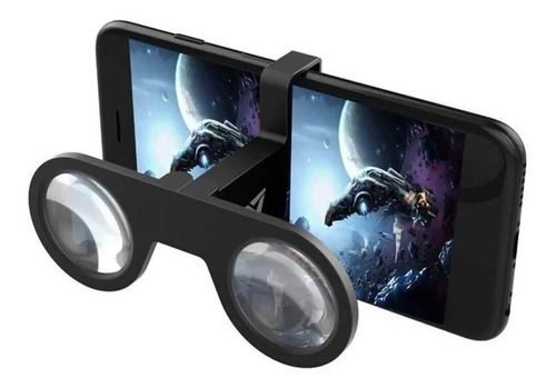  Lentes De Realidad Virtual Portable Mini Vr 3d