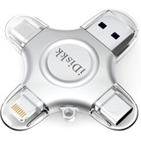 Idiskk Photo Stick Flash Drive, 4 In 1 Connectors, 128 Gb