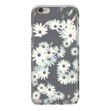 Funda Celular Flores Blancas Mujer Para Toda Marca De Cel