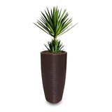 1 Vaso De Planta Polietileno Plastico Decorativo R 75x40